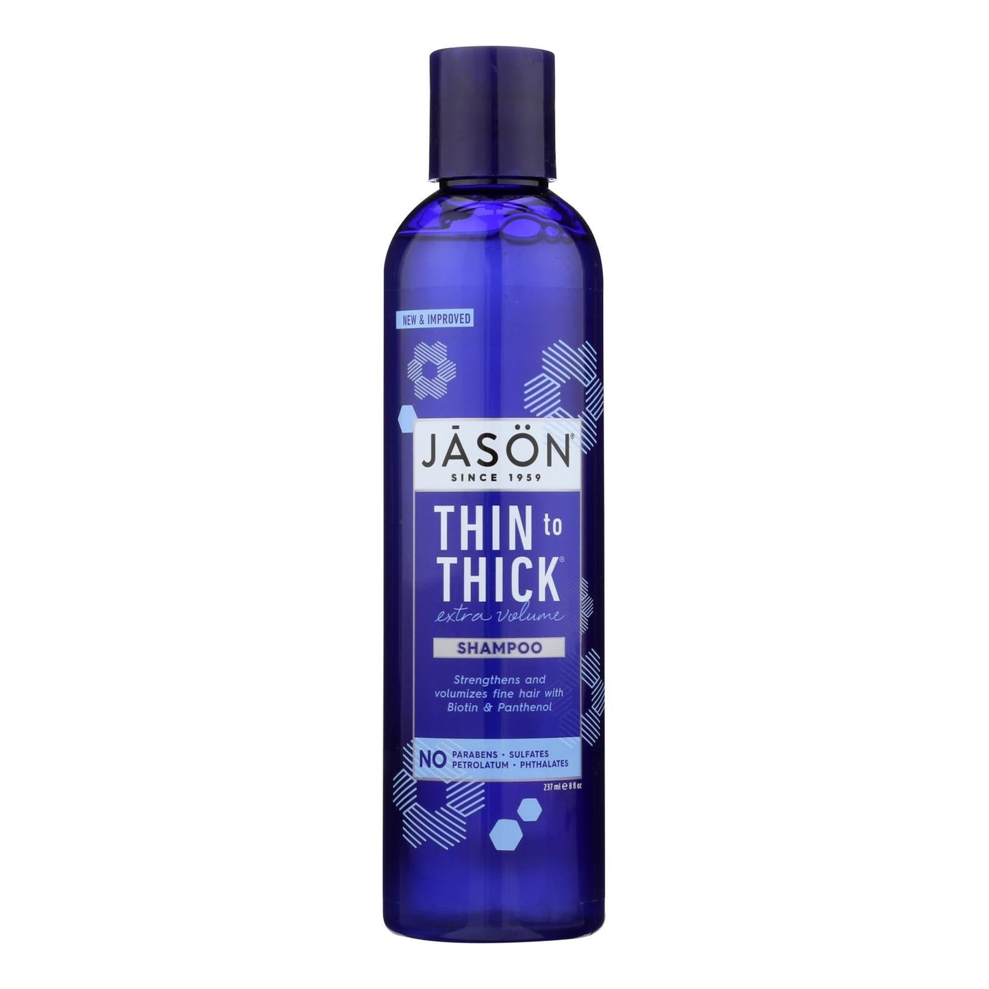 Jason Thickening Shampoo for Voluminous, Fuller Hair (8 Fl Oz)