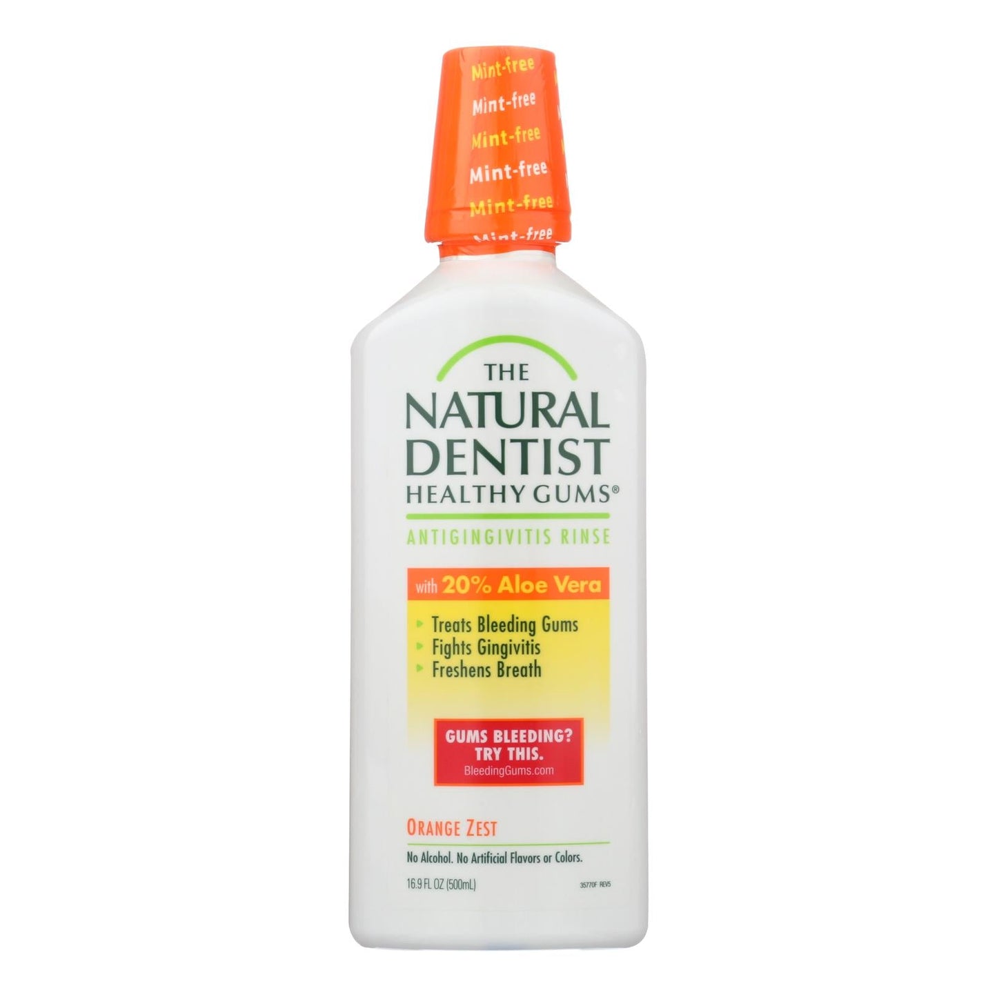 Natural Dentist Healthy Gums Orange Zest Anti-gingivitis Rinse 16 fl. oz.