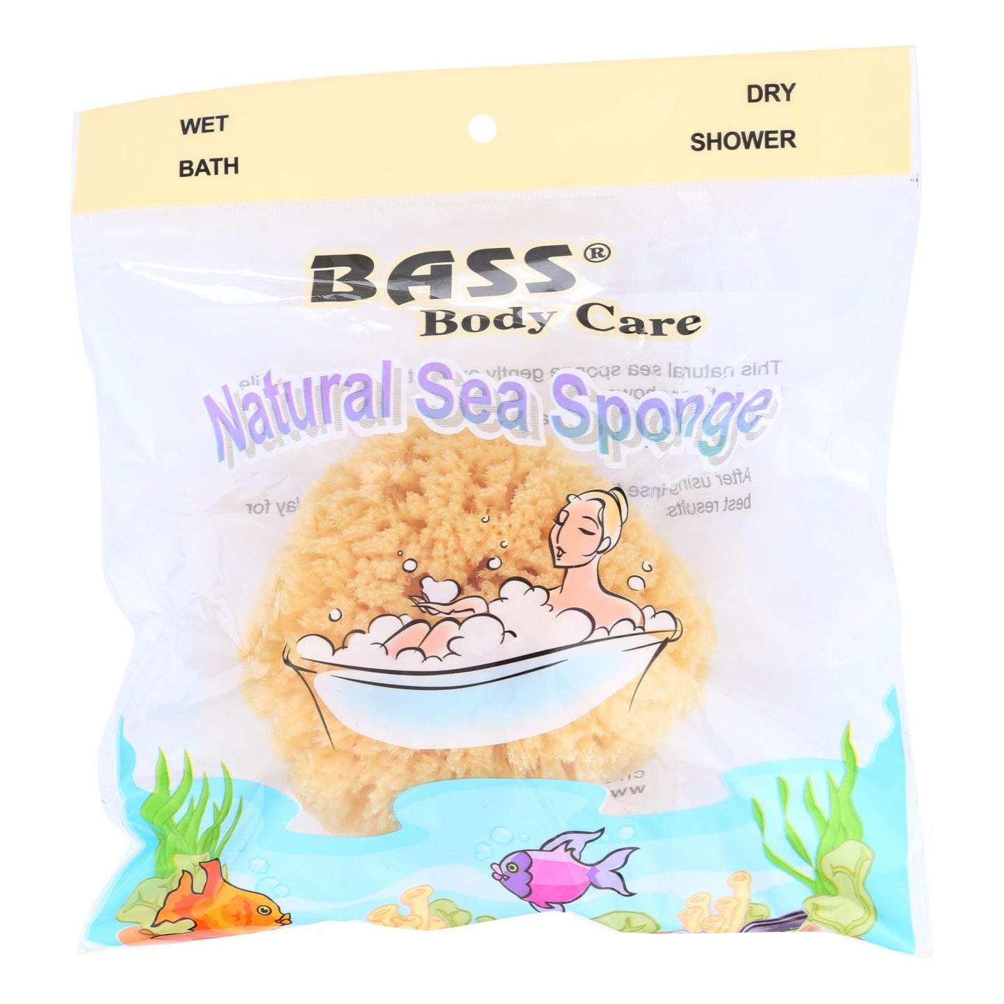 Bass Body Care Natural Sea Sponge
