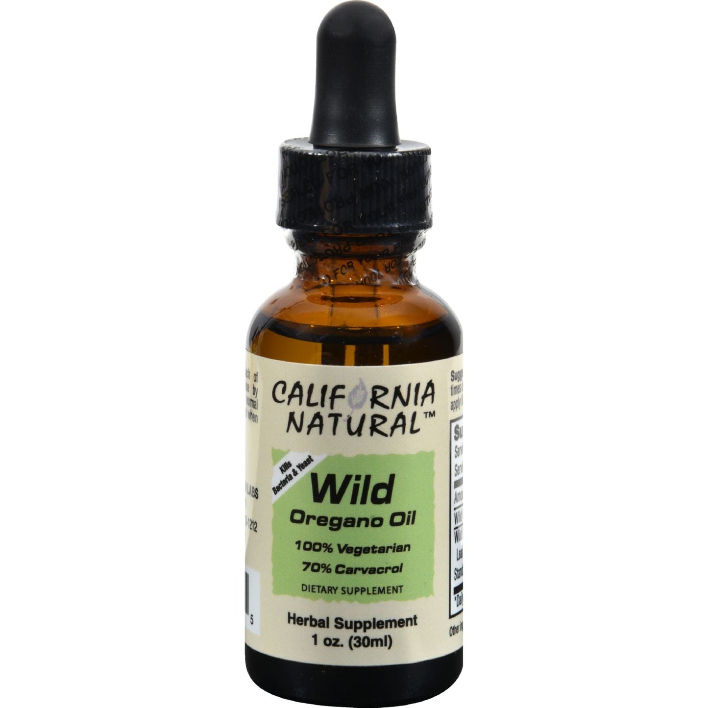 California Natural Wild Oregano Oil, 1 fl. oz.