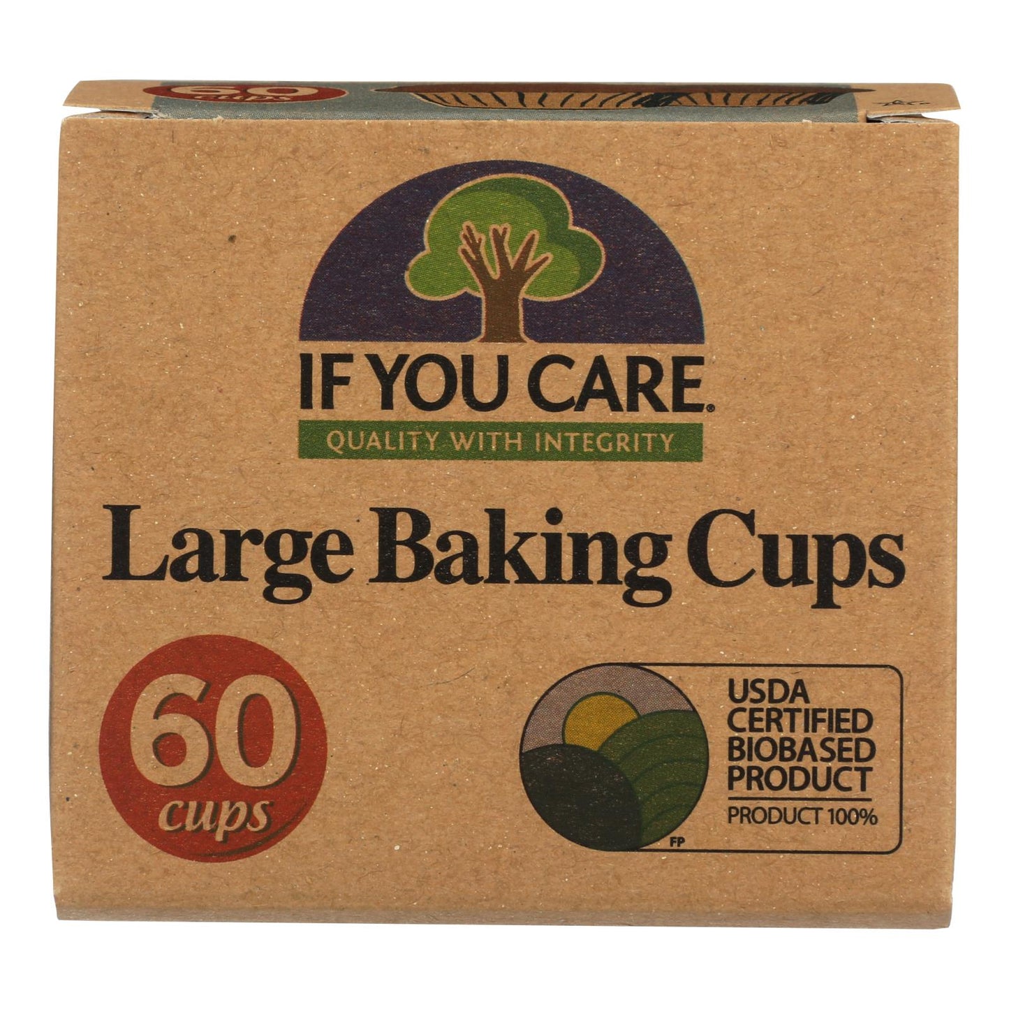 If You Care Brown Baking Cups, 24 Pack (60 Count)