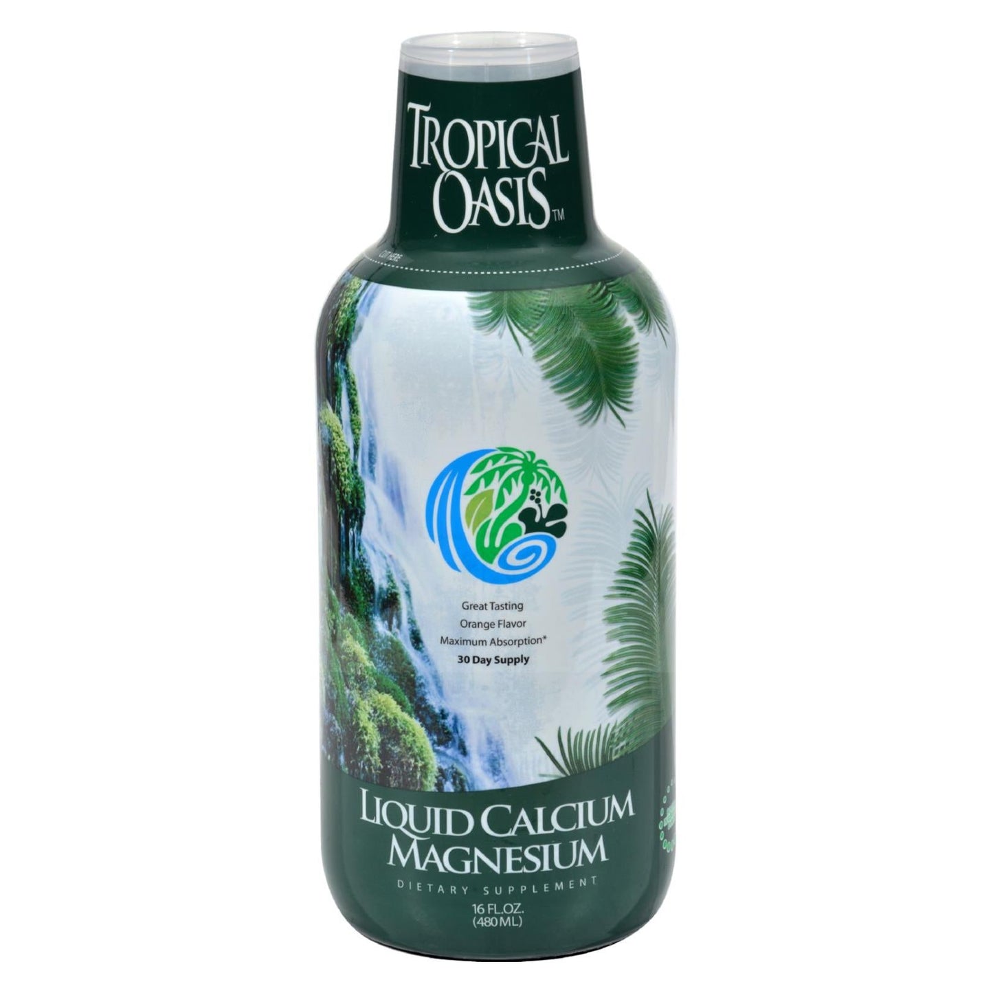 Tropical Oasis Liquid Calcium & Magnesium - 16 Fl. Oz.