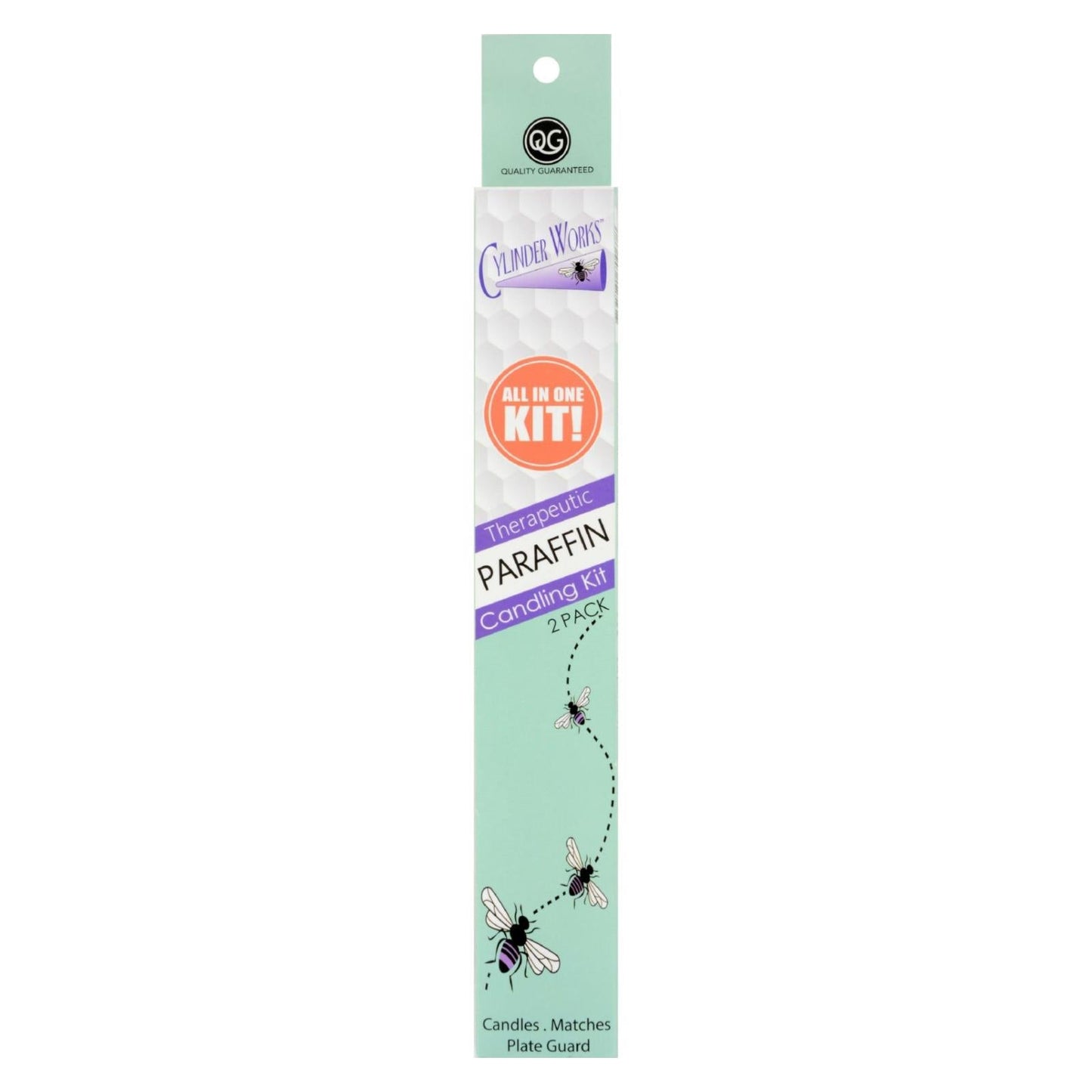 Paraffin Natural Ear Candles by Cylinder Works (2 Pack)