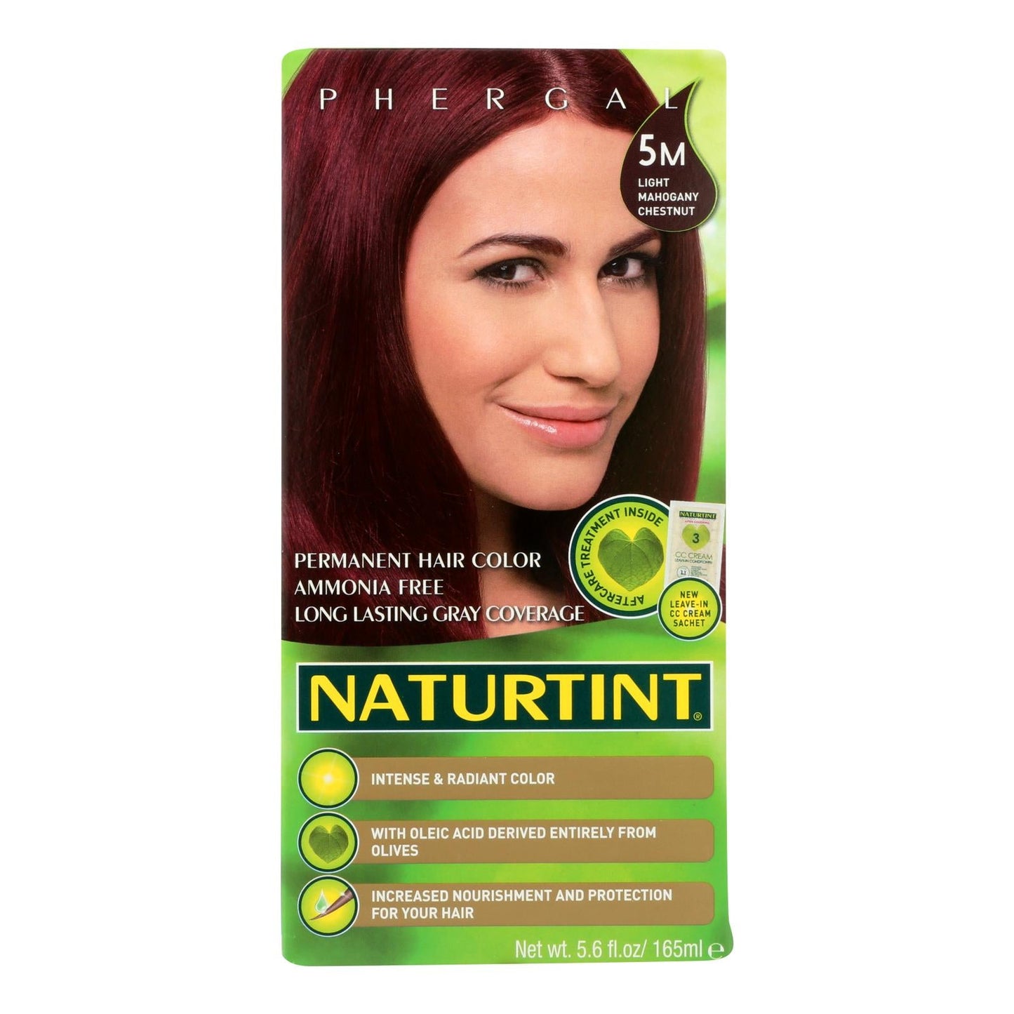 Naturtint Hair Color - Permanent - 5m - Light Mahogany Chestnut - Pack of 2