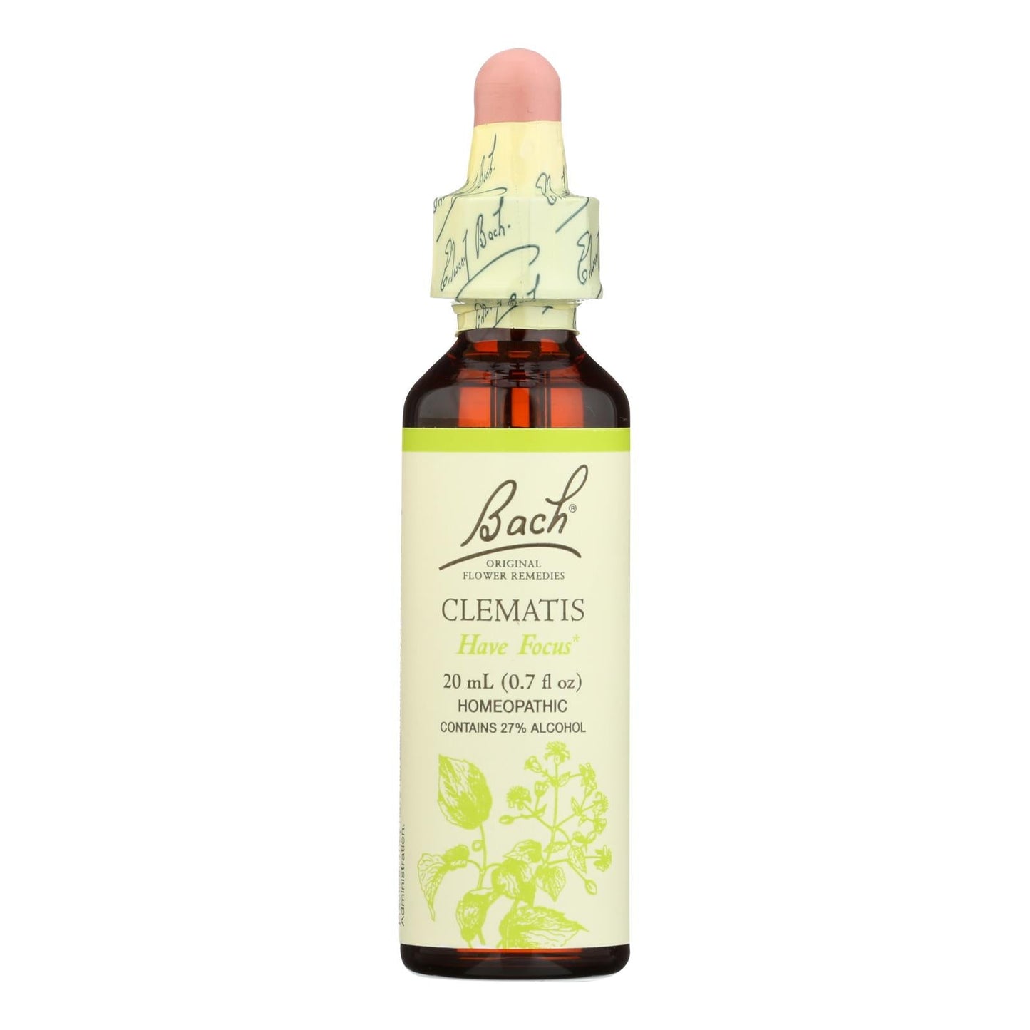 Bach Flower Remedies Essence Clematis - 0.7 Fl Oz - Pack of 3
