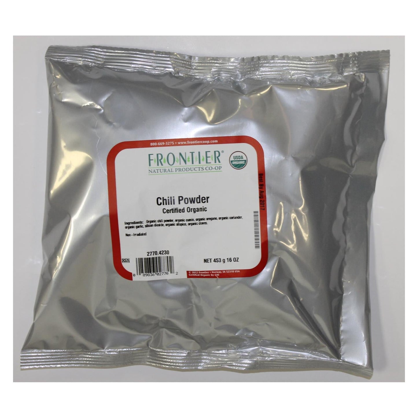 Frontier Herb - Organic Chili Pepper Powder Seasoning Blend