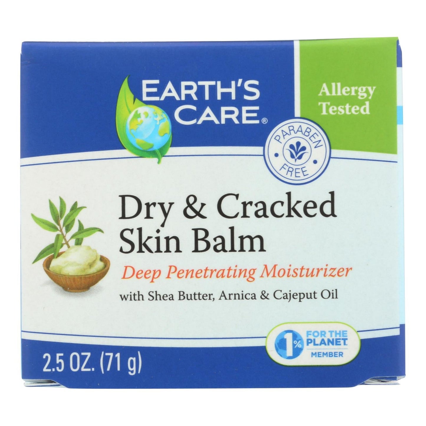 Earth's Care Dry and Cracked Skin Balm - 2.5 oz Relief