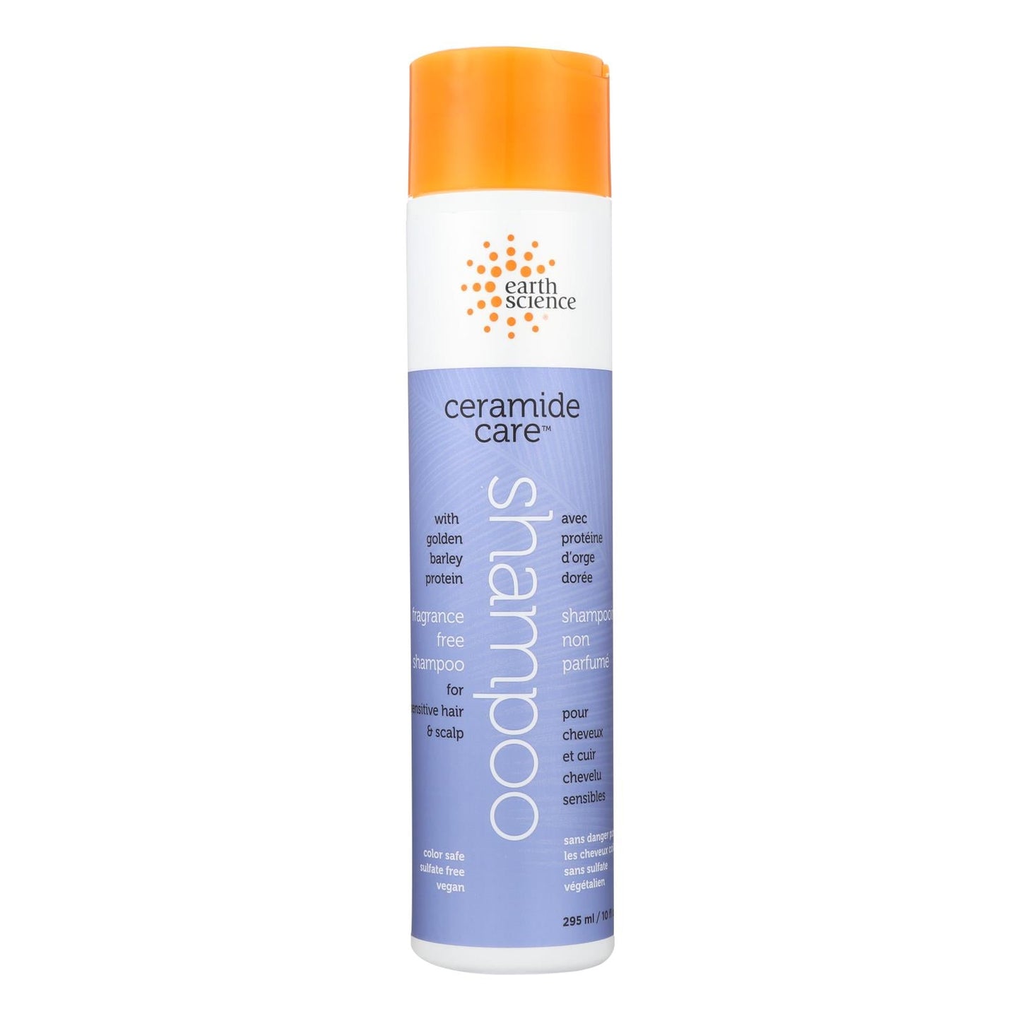 Earth Science Ceramide Care Fragrance-Free Shampoo, 10 Fl Oz