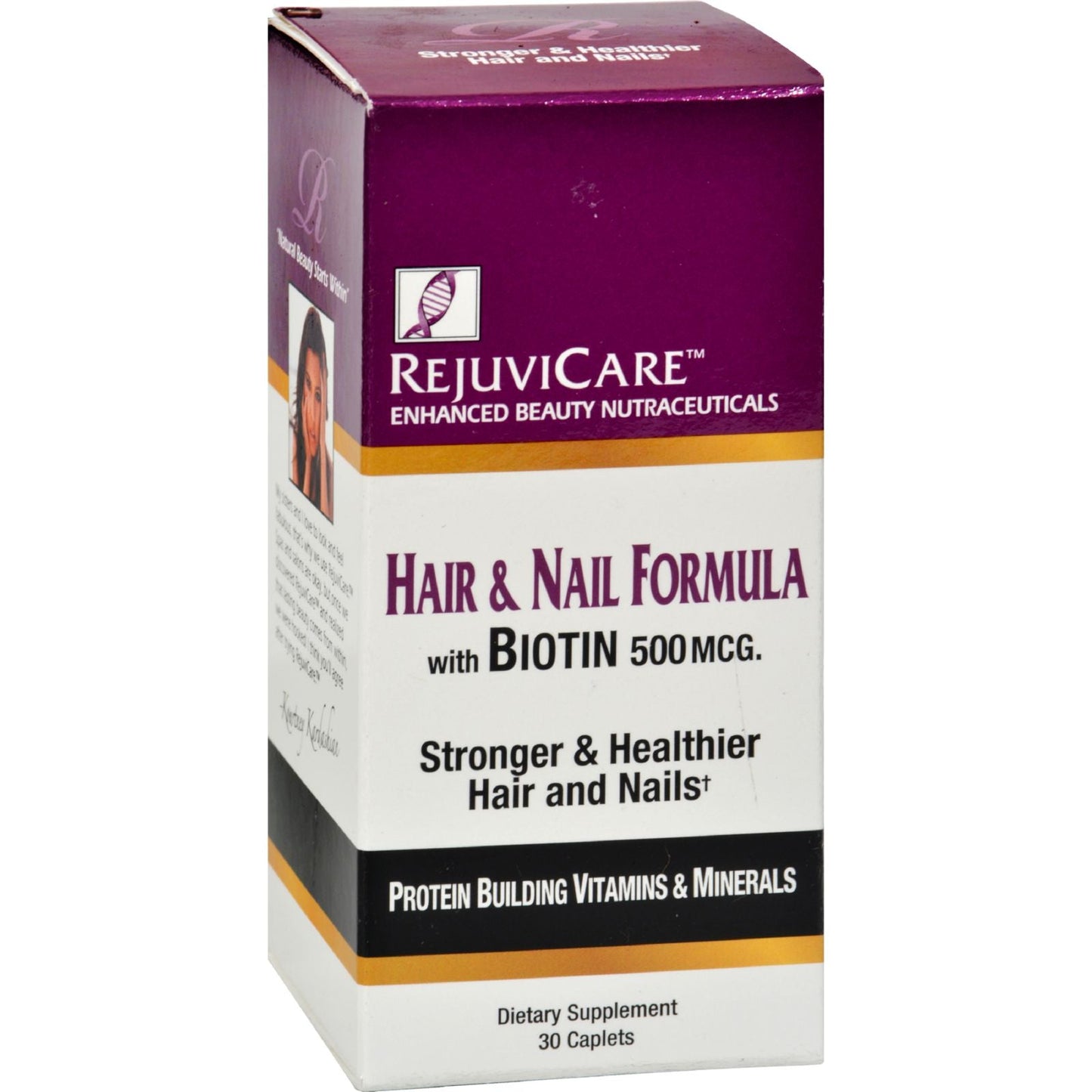Rejuvicare Strengthened Hair & Nails Formula Caplets (Pack of 30)