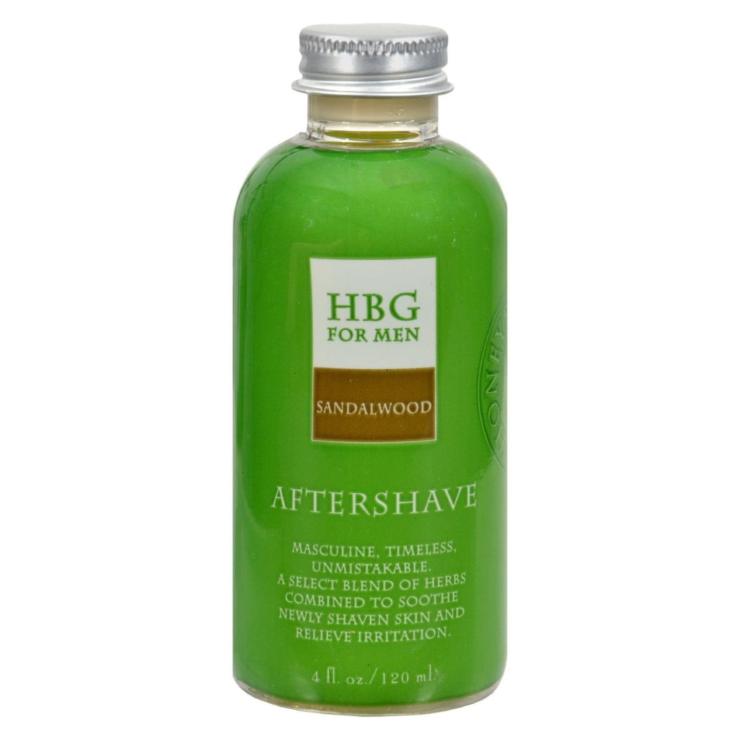 Honeybee Gardens Herbal Sandalwood Aftershave - 4 Fl Oz.