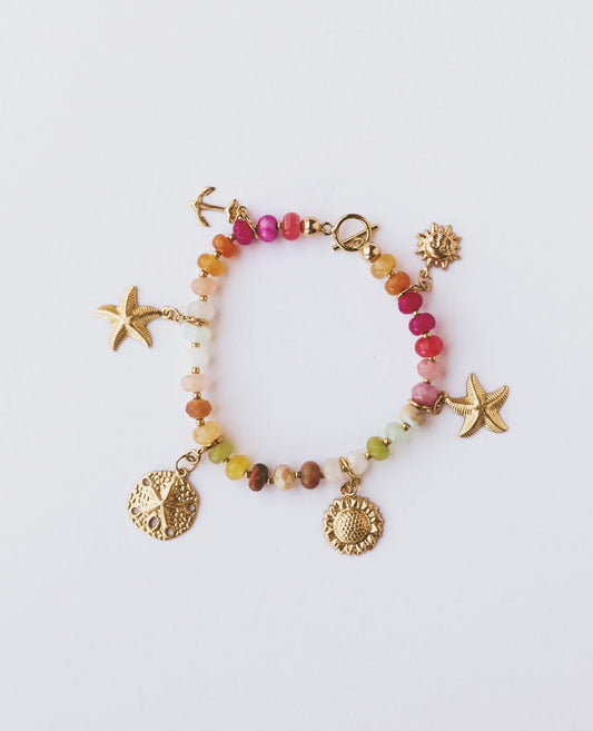 14K Gold Filled Charm - Sunflower