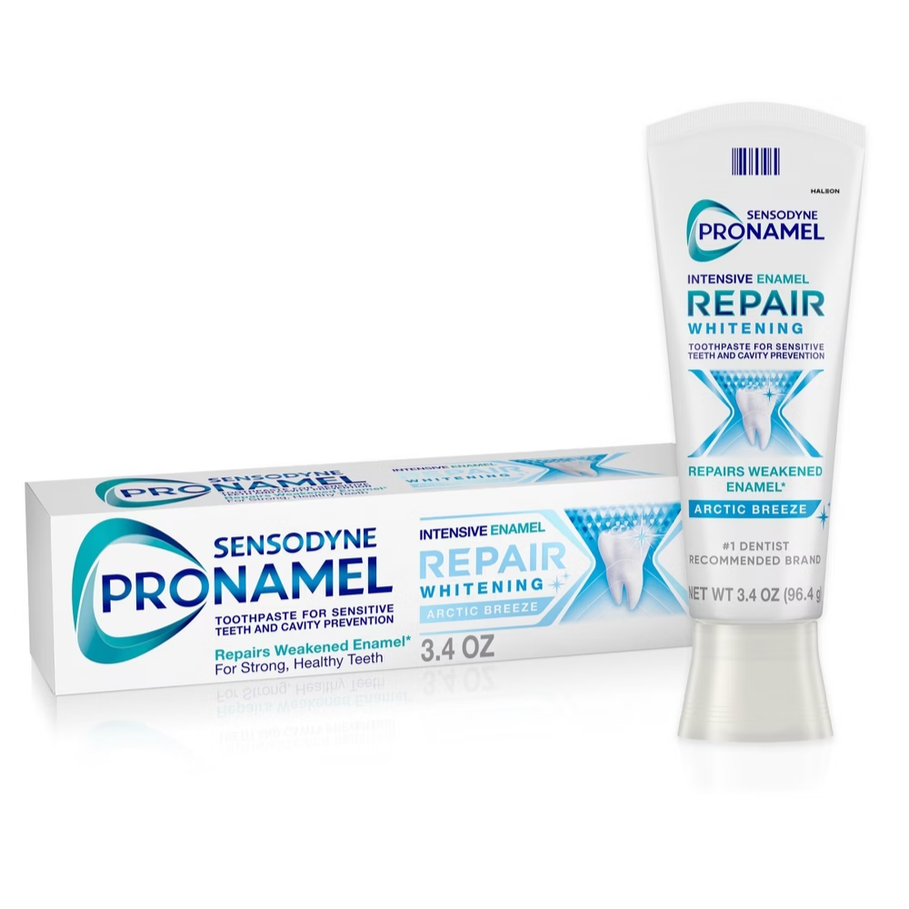 Sensodyne ProNamel Intensive Enamel Repair Whitening Arctic Breeze Toothpaste (3.4 oz)