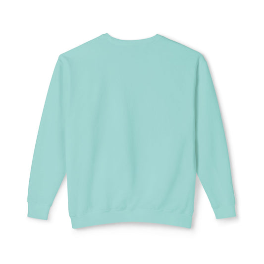 SW-103GRN-24 Unisex Lightweight Crewneck Chalky Mint Color Sweatshirt