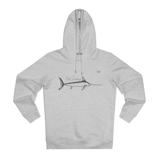 HD-054ML-24 Swordfish Hoodie Ocean Lover Swordfish Art Fishing Gift