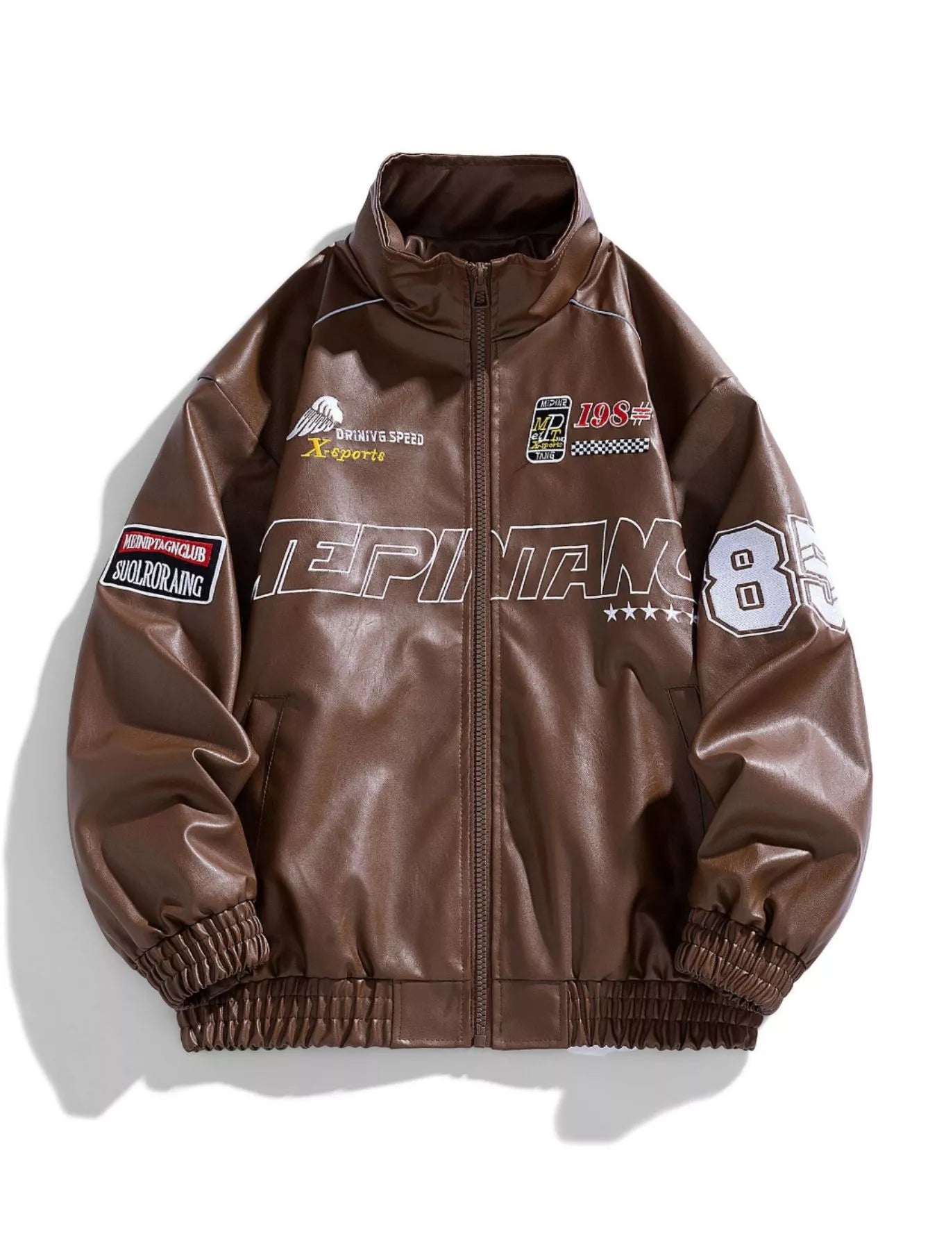 Men's Plus Size Zip-Up Jacket