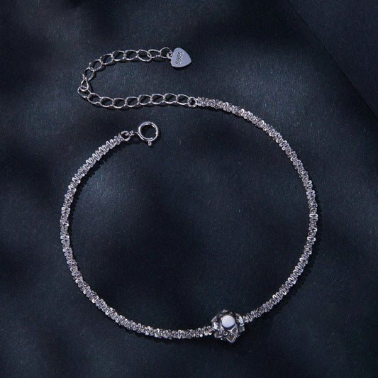 925 Sterling Silver Zircon Bracelet