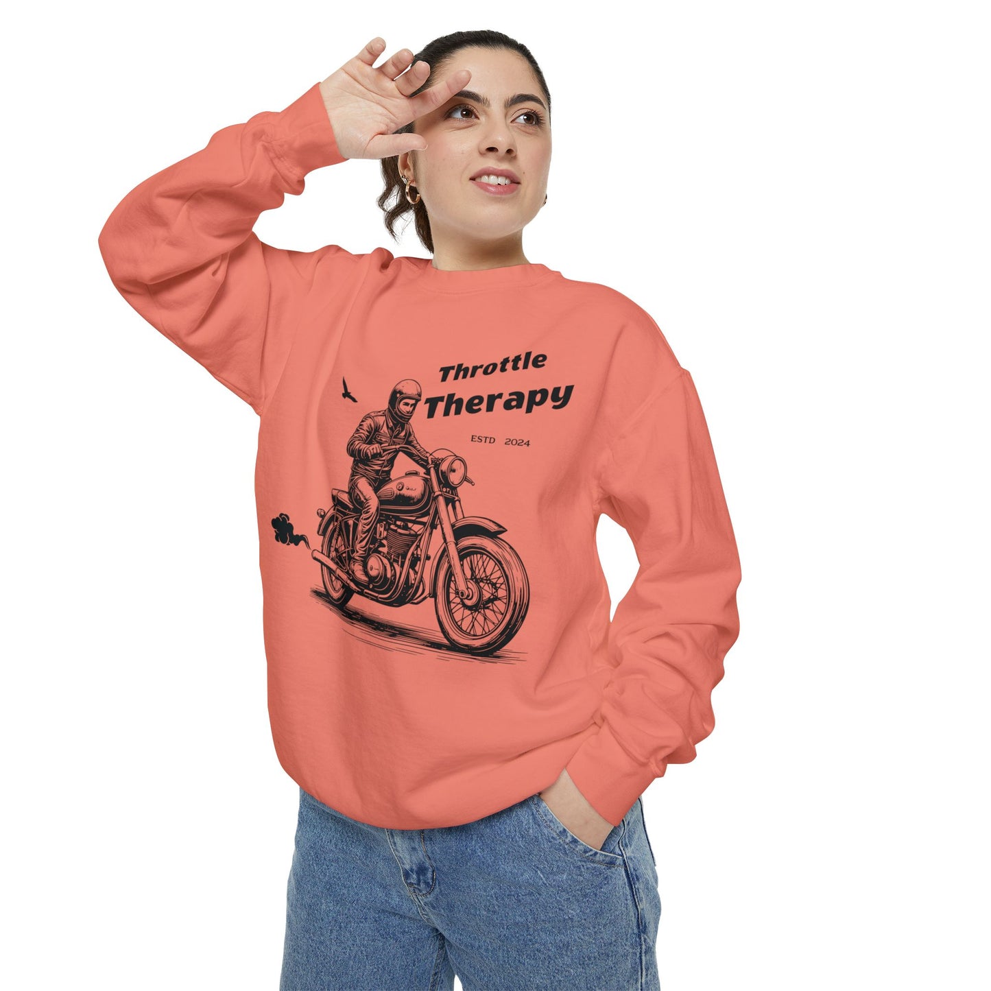 SW-064ML-24 Comfy Bike lover Sweatshirt