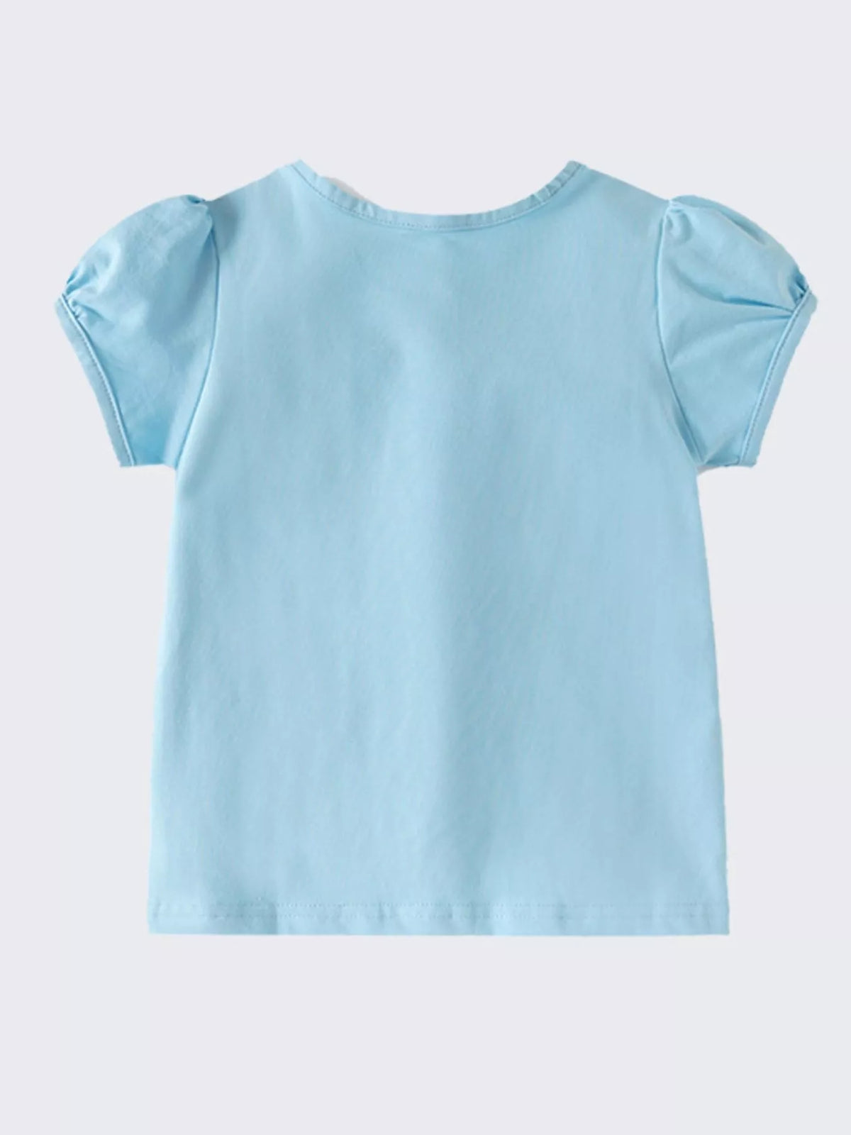 Children's Puppy Graphic Short Sleeve T-Shirt