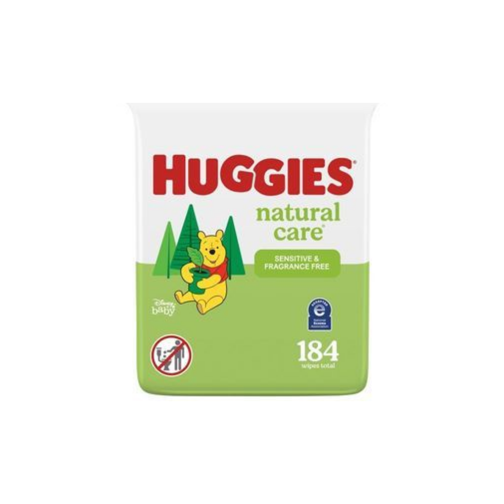 Huggies Baby Wipes Sin Fragrancia (184ct)
