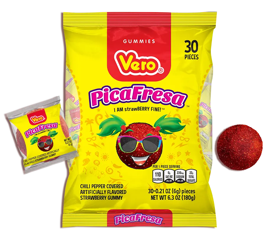 Vero Pica Fresa 6.3 oz 30ct