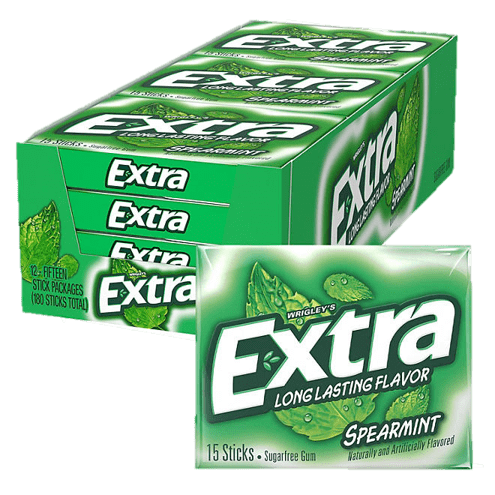 Extra Slim Pack Spearmint 15 Stk