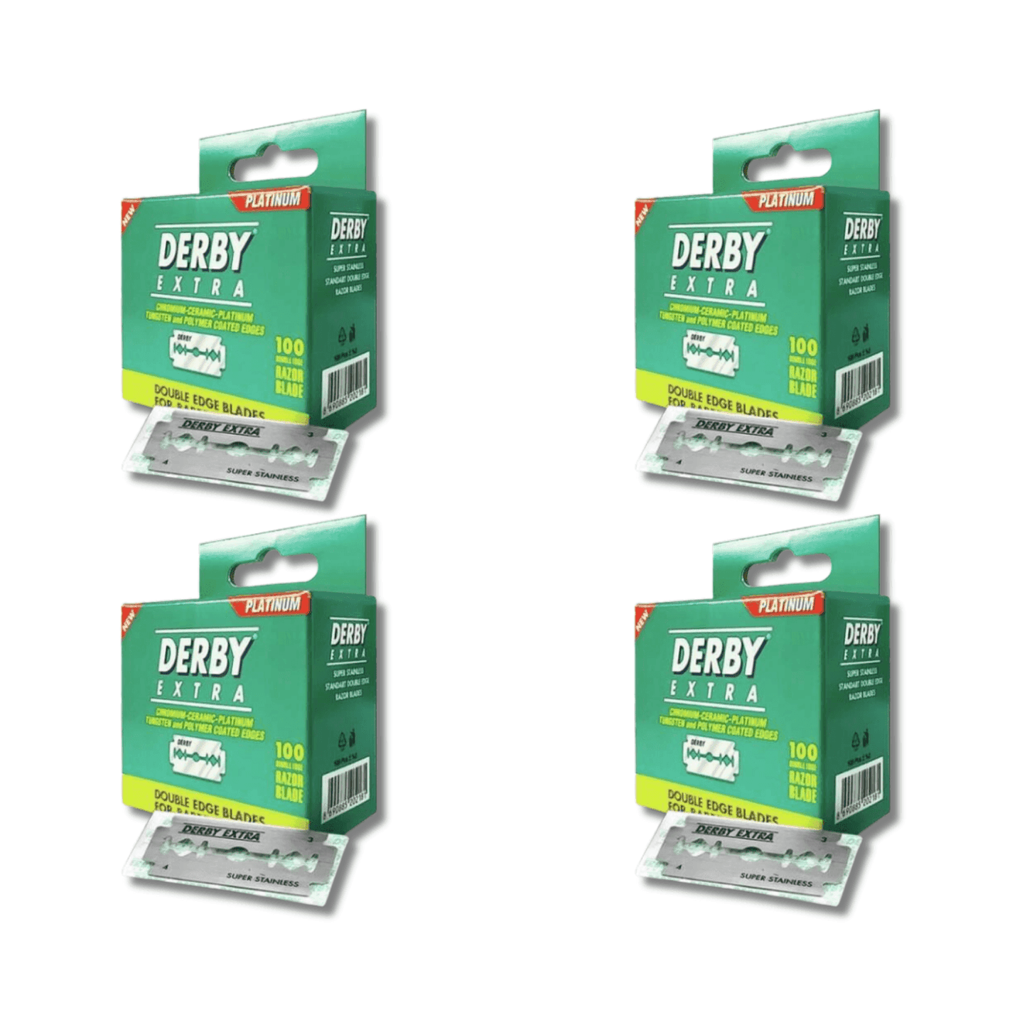 Derby Extra Mini Double Edge Razor Blades 100 Ct