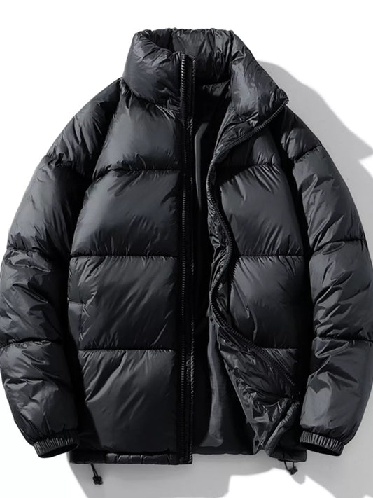 Men's Full Size Padded Winter Warm Puffer Jacket Plus Size