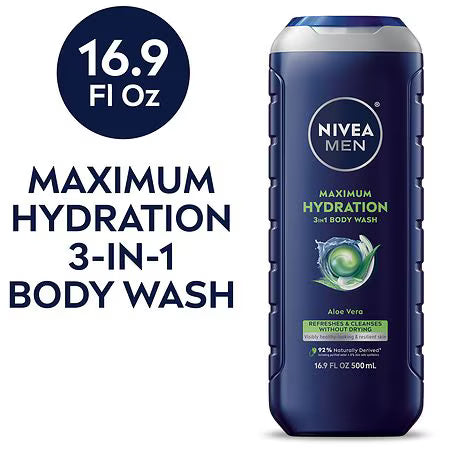 NIVEA Maximum Hydration Body Wash