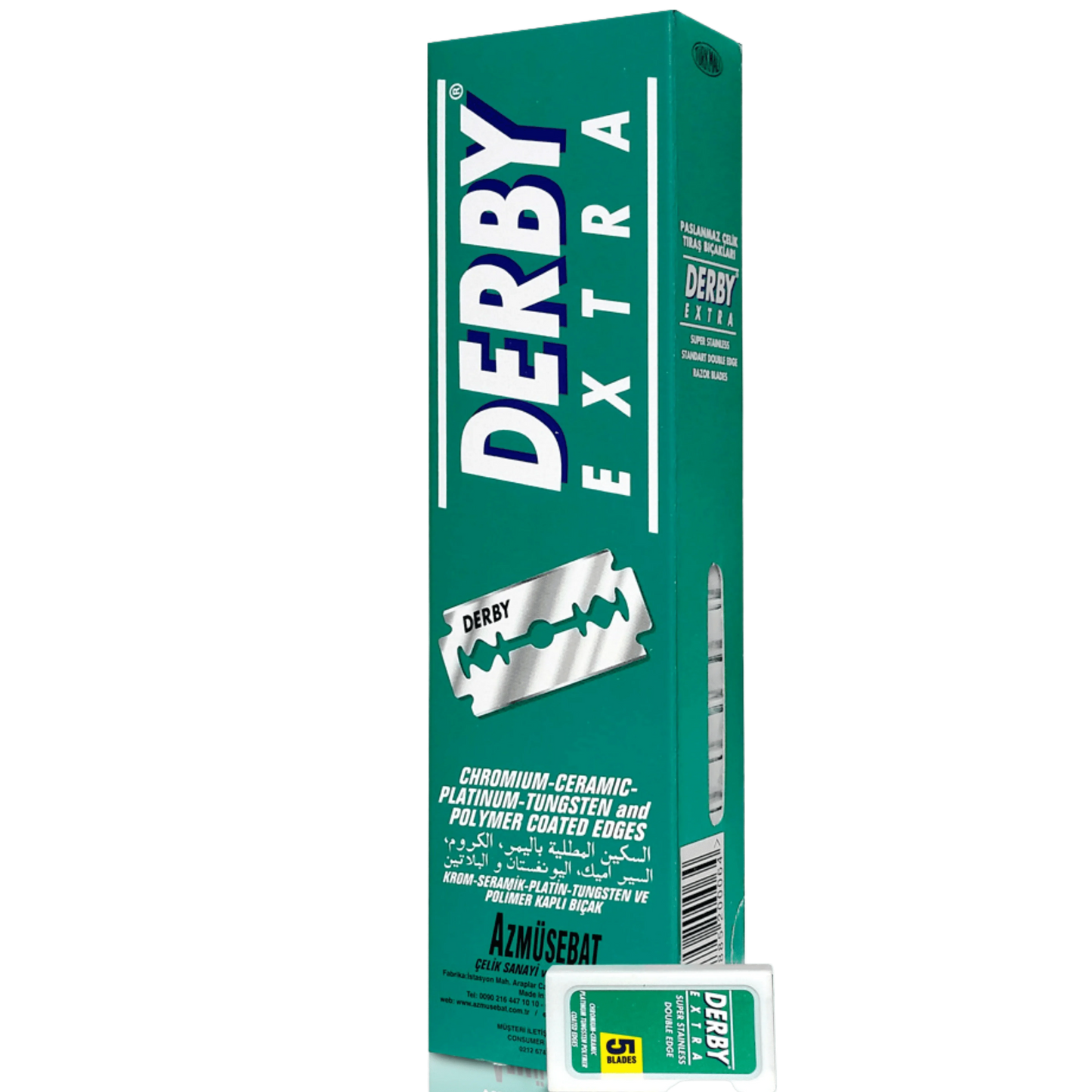 Derby Double Edge Razor Blades 100Ct