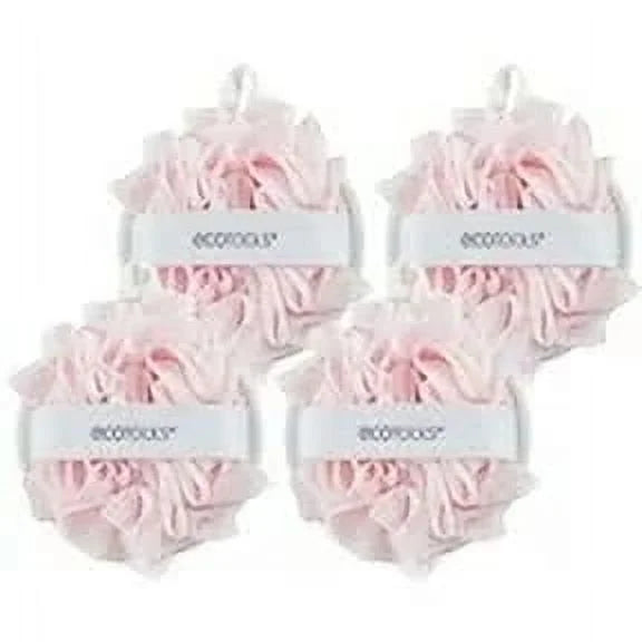 Eco Tool Cleansing Pads, Pink Dual-Sided (Case of 4) - Gentle Exfoliating Pads