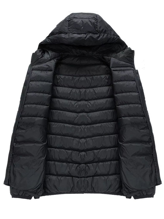 Men's Lightweight Zip Up Hooded Jacket