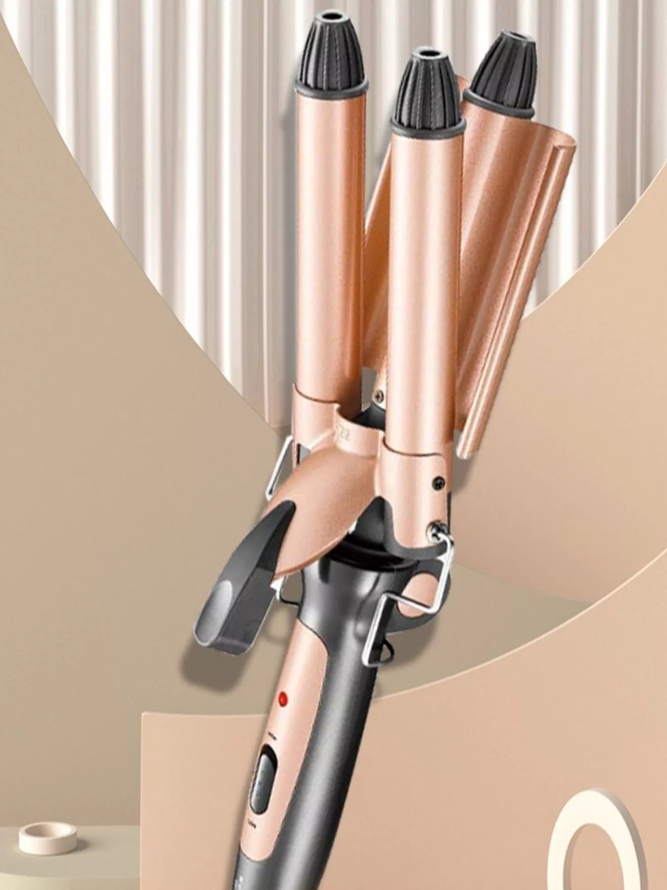 3-Barrel Curling Iron