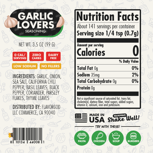 Garlic Lover's Seasoning