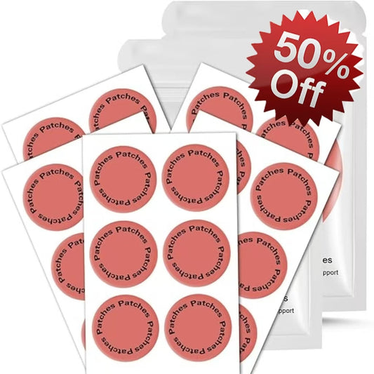 GLP-1 Patches for Women and Men, Berberine, Steady Release, Vegan, 8-Hour Long-Lasting Formula Support, Applied to Various Parts of The Body, 30 Patches