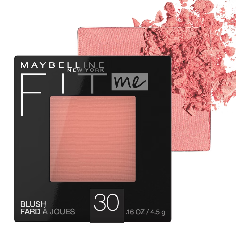 Maybelline FitMe Blush (30 Rose, 0.16oz)