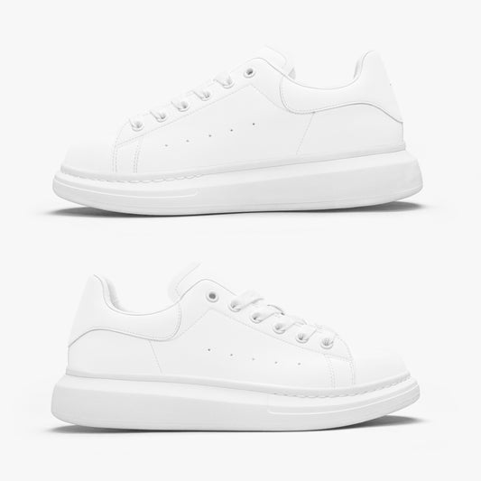 SHO-005W-24 Leather Oversized Sneakers