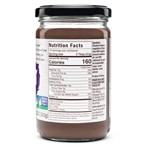 Vgood Hazelnut Chocolate - 11 Oz Case of 6