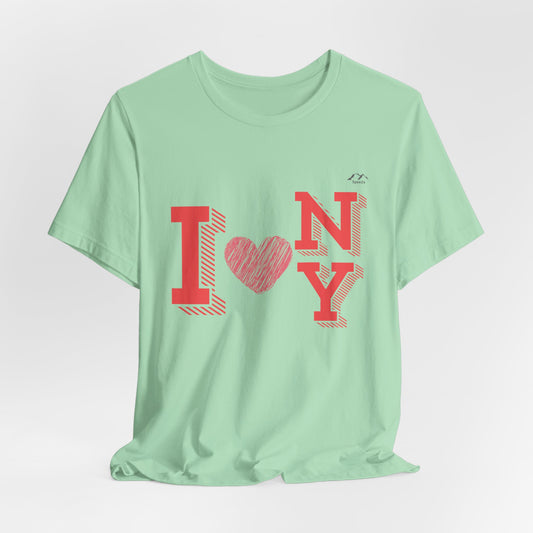 TS-080ML-24 I Love NY Newyork T Shirt Gift