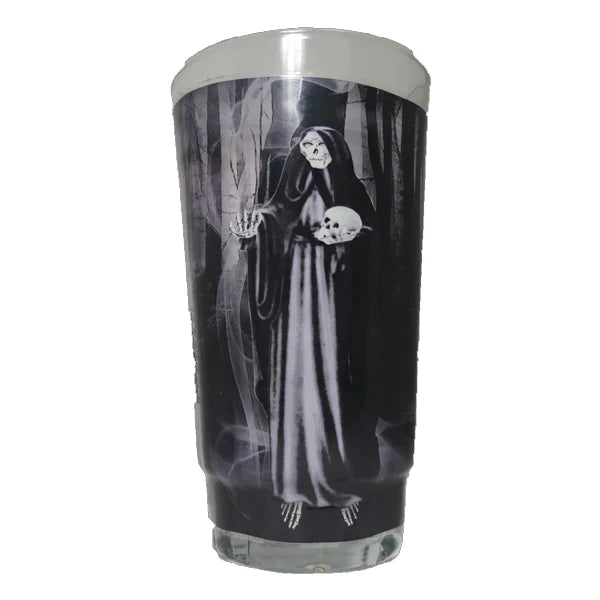 Santa Muerte Black Candle lrg cup