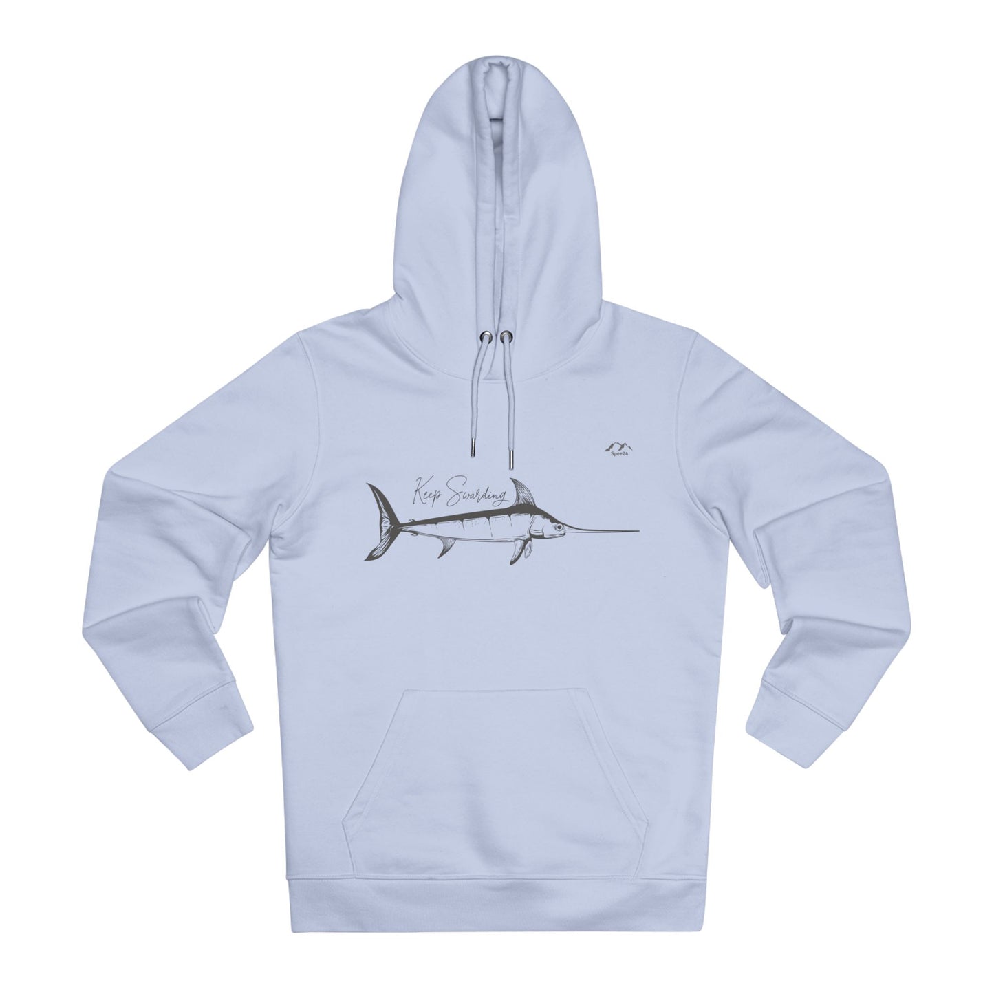 HD-054ML-24 Swordfish Hoodie Ocean Lover Swordfish Art Fishing Gift