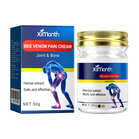 Ximonth Bee Venom Joint Care Cream, Relieve Lumbar Knee Muscle Pain Joint Care Cream