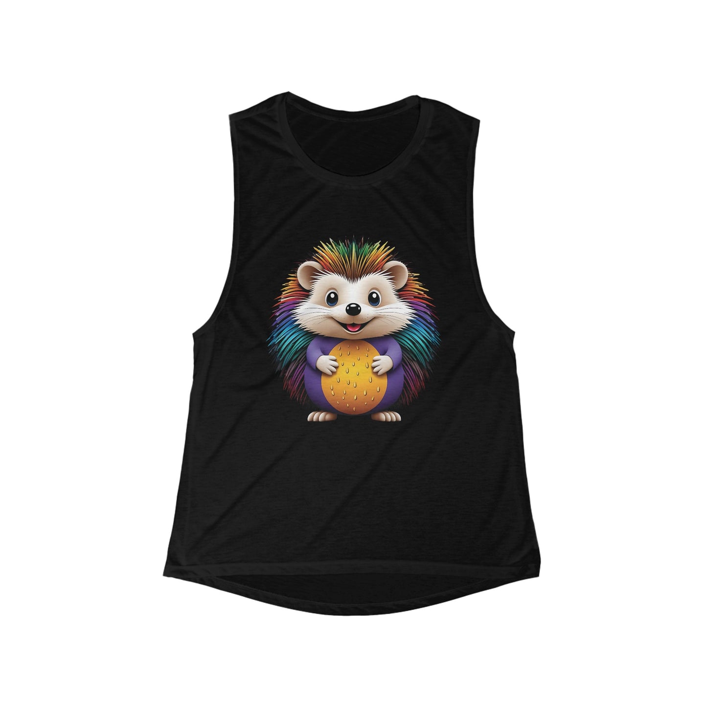 TK-071ML-24 Women's Flowy Scoop Muscle Tank