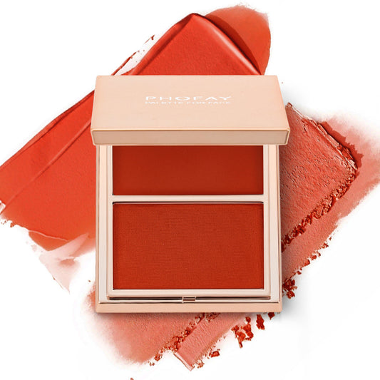 Phofay Smooth Weightless Contour Cream & Powder – 6.5g