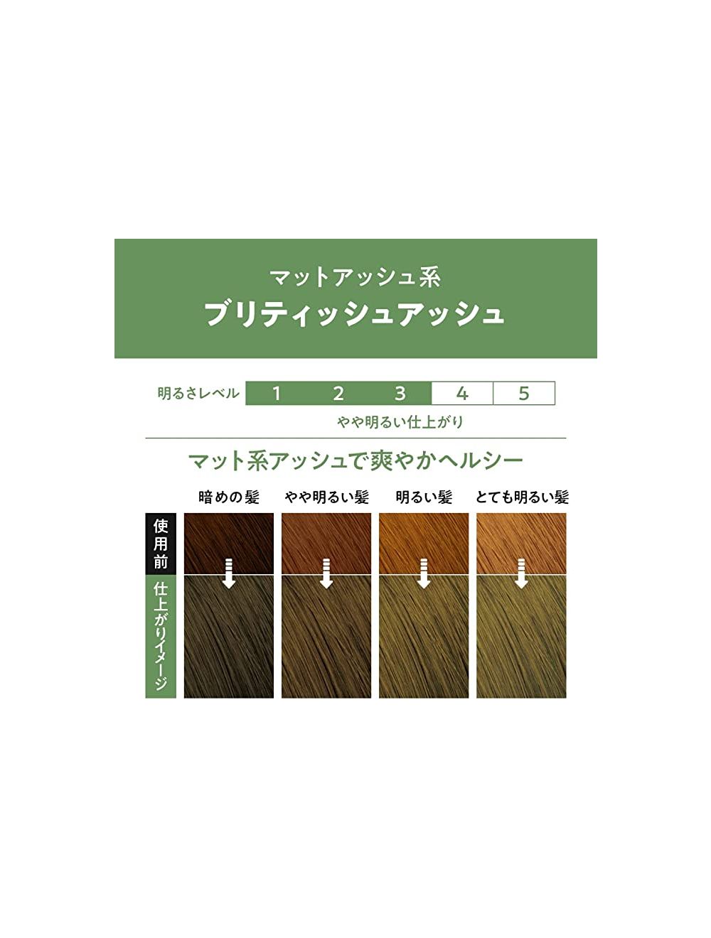 Kao Liese Creamy Bubble Hair Color British Ash