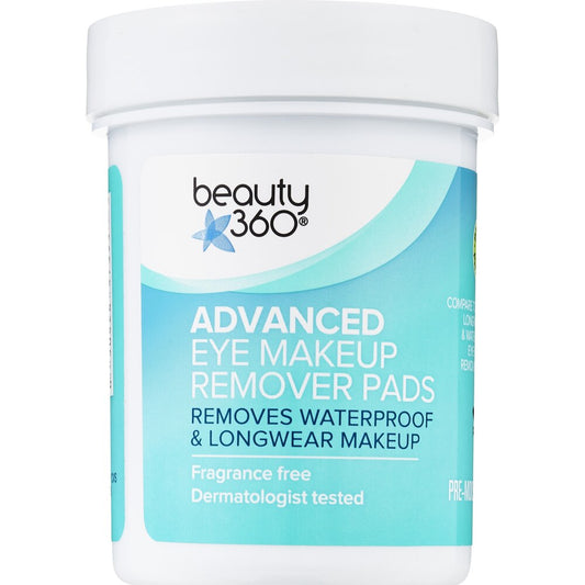 BEAUTY 360 Advanced Eye Makeup Remover Pads