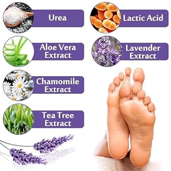 Lavender Bath Salt Exfoliator Foot Mask