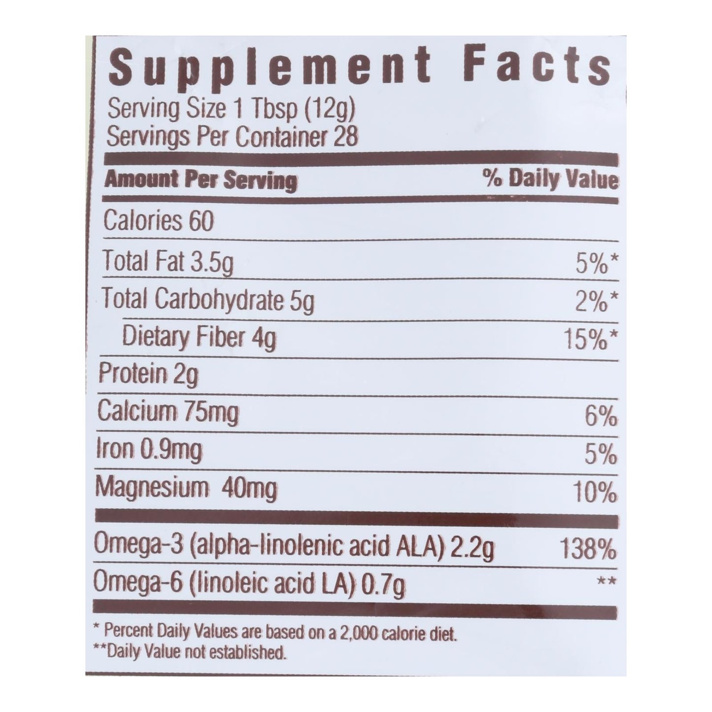 Spectrum Essentials Organic Chia Seeds - 12 Oz. for Omega-3 & Fiber
