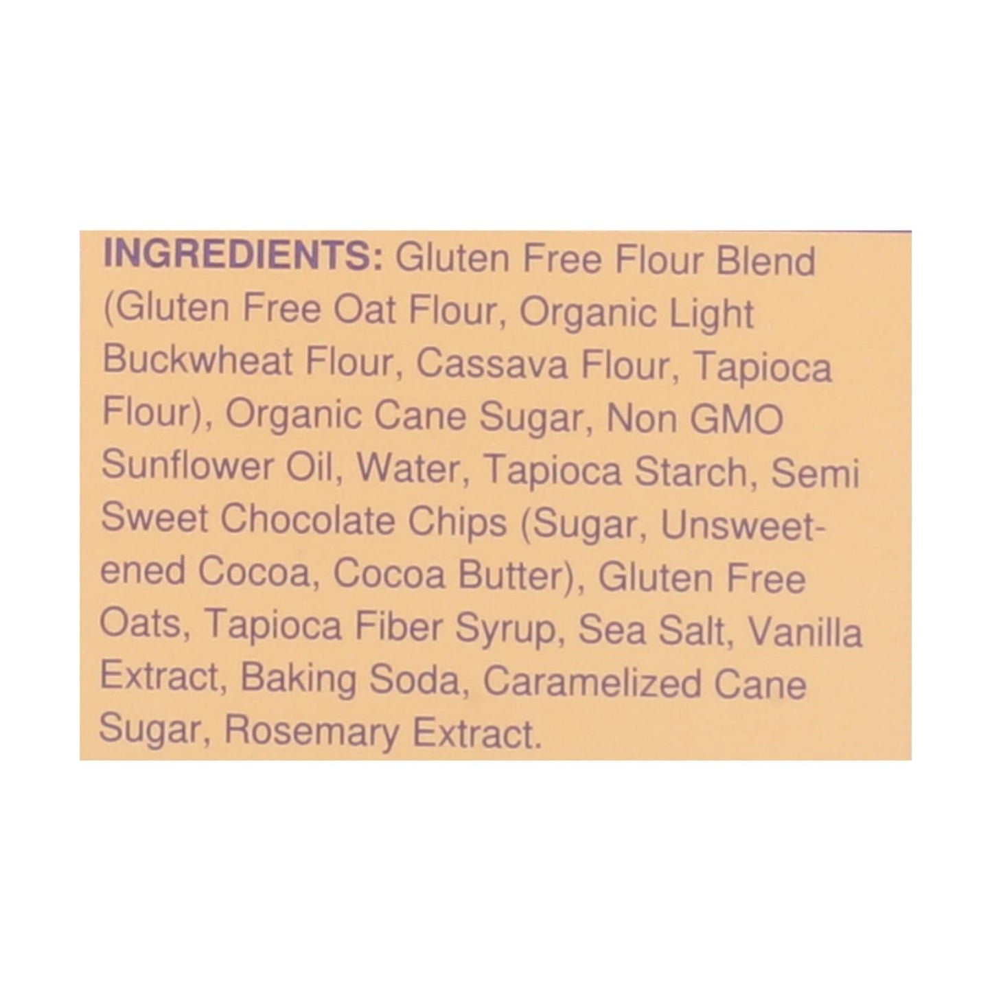 Partake Foods Sprouted Grain Mini Chocolate Chip Cookies (6-pack; 5.5 Oz. Each)
