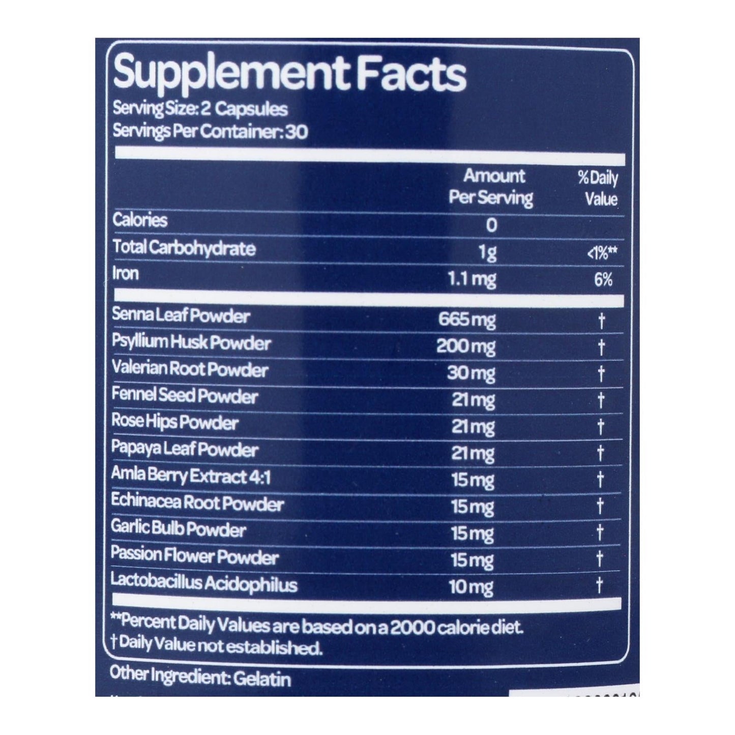 Health Plus Super Colon Cleanse Night Formula (Pack of 90 Capsules)