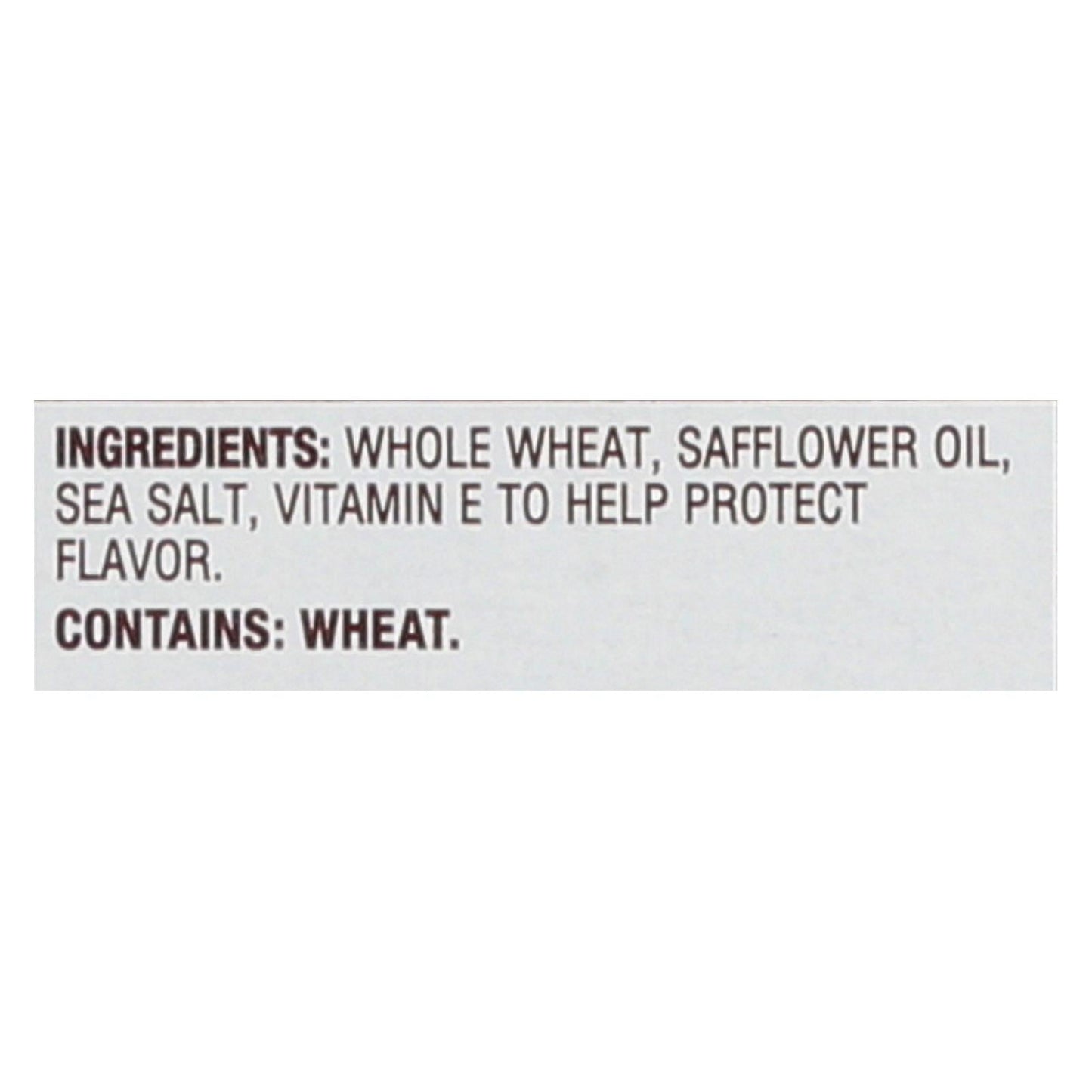 Back To Nature Harvest Whole Wheat Crackers: 8.5 Oz. (Pack of 12), Made with Whole Wheat, Safflower Oil & Sea Salt